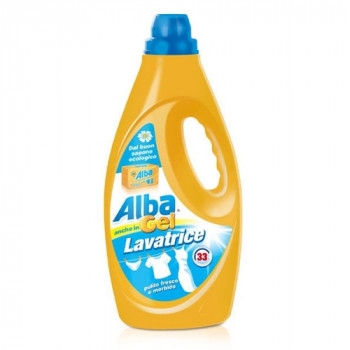 ALBA SAPONE GEL ECOLOGICO LAVATRICE 33 LAVAGGI 1850 ML