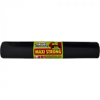 DOMOPAK SACCO MAXI STRONG NERO 80X120 CM 150 LT 10 PZ ULTRA RESISTENTI