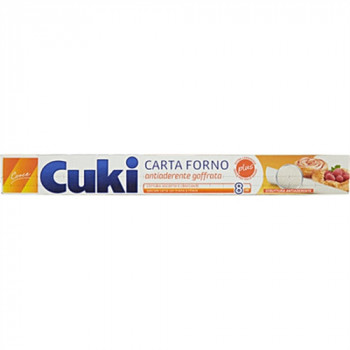 CUKI CARTA FORNO GOFFRATA ANTIADERENTE 8 MT