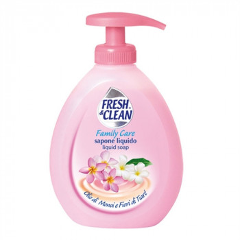 FRESH & CLEAN SAPONE MANI CON DOSATORE OLIO MONOI E FIORI DI TIARE'' 300 ML