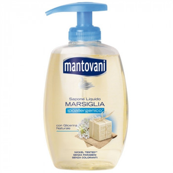 MANTOVANI SAPONE MANI MARSIGLIA CON DOSATORE 300 ML