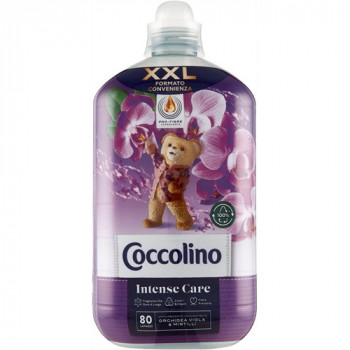 COCCOLINO AMMORBIDENTE CONCENTRATO INTENSE CARE ORCHIDEA VIOLA E MIRTILLI 80 LAVAGGI...