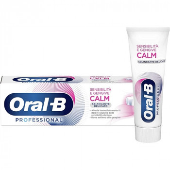 DENTIFRICIO ORAL-B PROFESSIONAL CALM X LA SENSIBILITA'' GENGIVE + SBIANCAMENTO DELICATO...