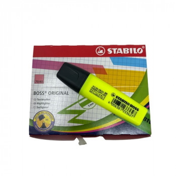 EVIDENZIATORE GIALLO STABILO BOSS ORIGINAL 1 PZ