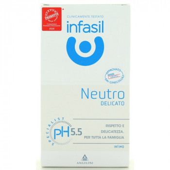 INTIMO INFASIL NEUTRO DELICATOPER TUTTA LA FAMIGLIA PH 5.5 200 ML