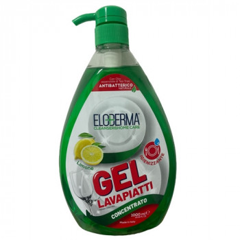 ELEODERMA PIATTI GEL CONCENTRATO LIMONE+IGIENIZZANTE CON DOSATORE SALVA SPRECHI 1000 ML