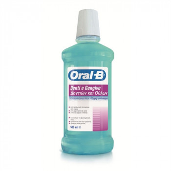 COLLUTTORIO ORAL B DENTI E GENGIVE 500 ML