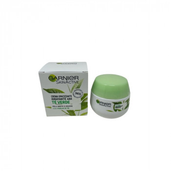 GARNIER CREMA OPACIZZANTE IDRATANTE 48H TE'' VERDE PER PELLI MISTE E GRASSE 50 ML