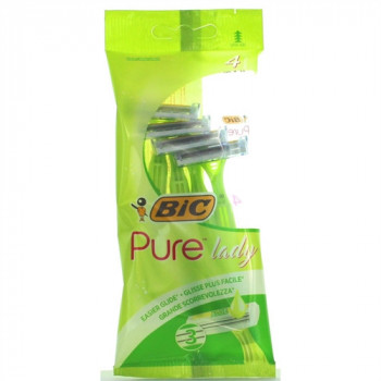 BIC RASOIO LADY PURE 3 LAME CON ALOE VERA 4 PZ