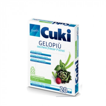 CUKI SACCHETTI FREEZER 7 STRATI MEDIO 23X32 20PZ