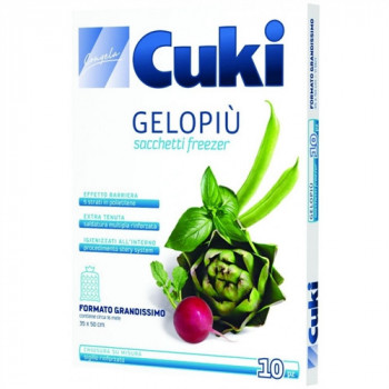 CUKI SACCHETTI FREEZER 7 STRATI MAXI 35X50 10PZ