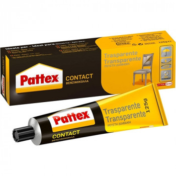 PATTEX ADESIVO TRASPARENTE ADATTO PELLE/PIETRA/METALLO/GOMMA/LEGNO/PLASTICA E PVC 125...