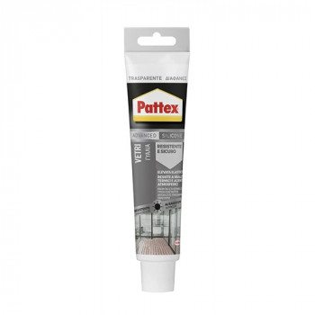 PATTEX SILICONE SIGILLANTE NEUTRO PER VETRI RESISTENTE AGLI AGENTI ATMOSFERICI 50 ML