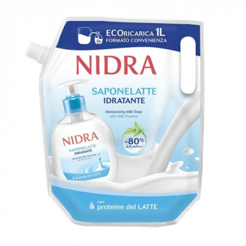 NIDRA SAPONE LATTE IDRATANTE ECORICARICA 1000 ML