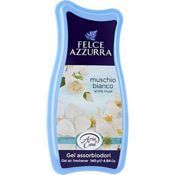 FELCE AZZURRA MUSCHIO BIANCO GEL ASSORBIODORI PER ARMADI E CASSETTI 140 GRAMMI