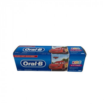 DENTIFRICIO ORAL B KIDS CARS 0/5 ANNI 75 ML