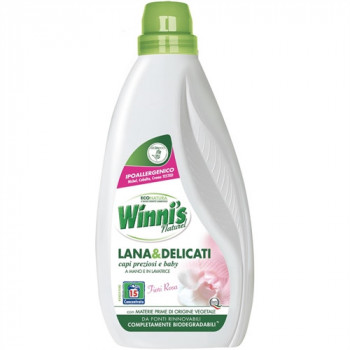 WINNI''S BUCATO AMANO 15 LAVAGGI LANA E DELICATI RIORI ROSA 750 ML