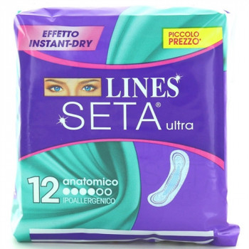 LINES SETA ULTRA ANATOMICO 12 PZ