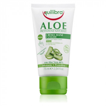 EQUILIBRA CREMA MANI E UNGHIE PROTEZIONE NATURALE CON ALOE VERA PROTEGGE E IDRATA 75 ML