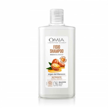 OMIA BIO SHAMPOO NUTRIENTE CON OLIO DI ARGAN DEL MAROCCO PER CAPELLI SECCHI 200 ML