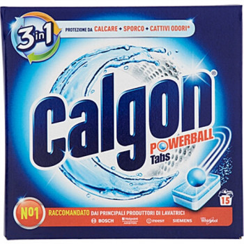 CALGON PWOER BALL TABS PER LAVATRICE 3IN1 15 PZ