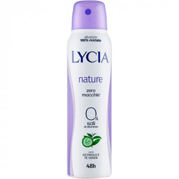 DEO LYCIA SPRAY NATURE CON CETRIOLO E TE VERDE 150 ML