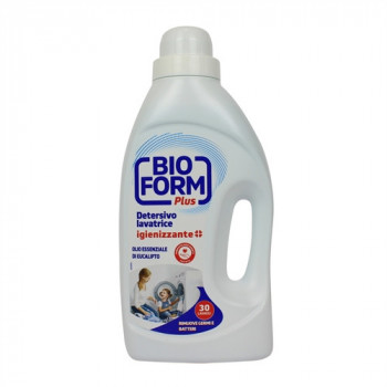 BIOFORM DETERSIVO LAVATRICE 30 LAVAGGI IGIENIZZANTE ELIMINA GERMI E BATTERI 1625 ML