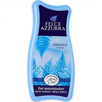 FELCE AZZURRA CLASSICO GEL ASSORBIODORI PER ARMADI E CASSETTI 140 GRAMMI