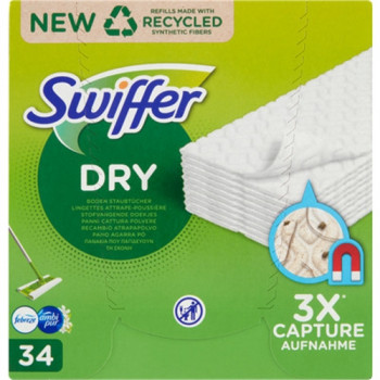 SWIFFER DRY PANNI PROFUMATI CATTURA POLVERE 32 PZ