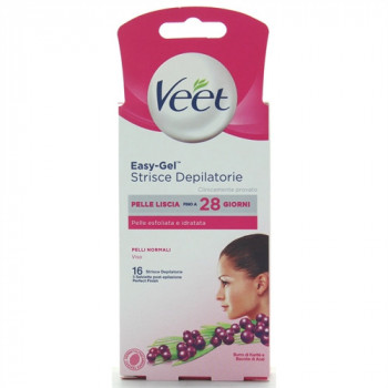 VEET STRISCE DEPILATORIE NORMALI VISO 16 STRISCE