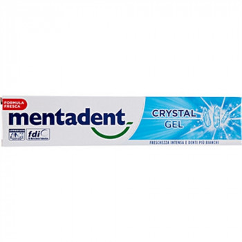 DENTIFRICIO MENTADENT CRYSTAL GEL75 ML