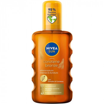 NIVEA SUN OLIO SOLARE SPRAY CON ESTRATTO DI CAROTENE/VITAMINA RESISTENTE ALL ACQUA...