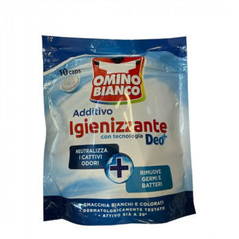 OMINO BIANCO ADDITIVO IGIENIZZANTE IN CAPSULE 12 PZ