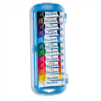 GIOTTO 12 TEMPERA EXTRA-FINE 7.5ML CONFEZIONE PLS