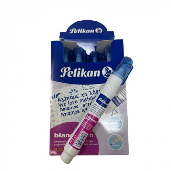 PENNA CORRETTORE BIANCO PELIKAN 1 PZ