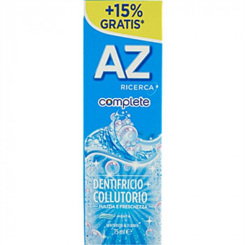 DENTIFRICIO AZ COMPLETE COLLUTTORIO FRESH 65 ML