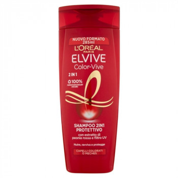 ELVIVE SHAMPOO 2IN1 PROTETTIVO PER CAPELLI COLORATI E MECHES 285 ML