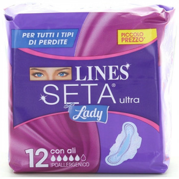 LINES SETA ULTRALADY CON ALI 12 PZ