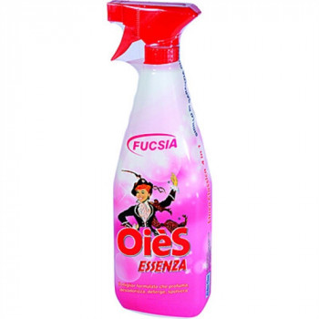 OLE'' SPRAY SANIESSENZA FUCSIA 5 AZIONI PROFUMA/IGIENIZZA/DEODORIZZA/DETERGE/SPOLVERA...