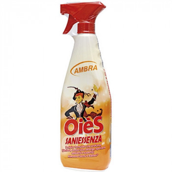 OLE'' SPRAY SANIESSENZA AMBRA 5 AZIONI PROFUMA/IGIENIZZA/DEODORIZZA/DETERGE/SPOLVERA 750ml