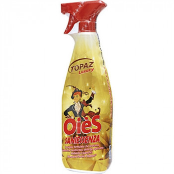 OLE'' SPRAY SANIESSENZA TOPAZ 5 AZIONI PROFUMA/IGIENIZZA/DEODORIZZA/DETERGE/SPOLVERA 750ml