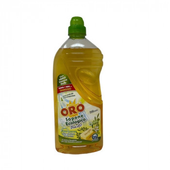 ORO SAPONE GEL ECOLOGICO BUCATO A MANO E LAVATRICE 25 LAVAGGI 1250 ML