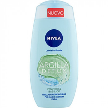 NIVEA DOCCIA GEL PURIFICANTE ARGILLA DETOX ZENZERO E BASILICO GEL  250 ML