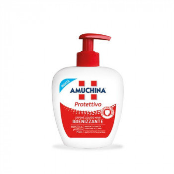 AMUCHINA SAPONE MANI IGIENIZZANTE PROTETTIVO CON DOSATORE  250 ML