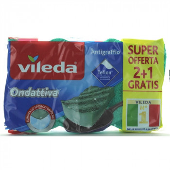 VILEDA ONDATTIVA MILLEUSI 2+1 PZ