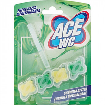 ACE WC TAVOLETTA FRESCHEZZA MEDITERRANEA SCHIUMA ATTIVA FORMULA ANTICALCARE 1 PZ