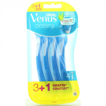 GILLETTE VENUS OCEANA BLU 3 LAME 3+1 PZ