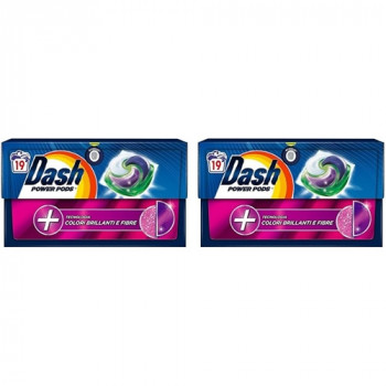 DASH PODS PER COLORI BRILLANTI E FIBRE FORTI 19 PZ