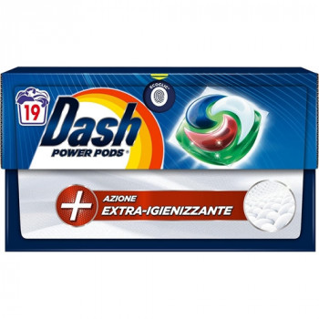 DASH PODS AZIONE EXTRA IGIENIZZANTE 19 PZ