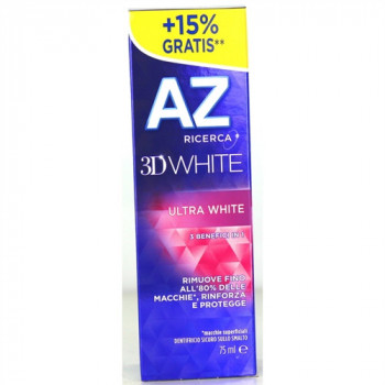 DENTIFRICIO AZ 3D WHITE ULTRA WHITE 75 ML